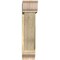 Ekena Millwork Traditional Traditional Rough Sawn Bracket w/ Offset Brace, Douglas Fir, 8"W x 34"D x 34"H BKT0806X34X34TRA01RDF - alternate 2